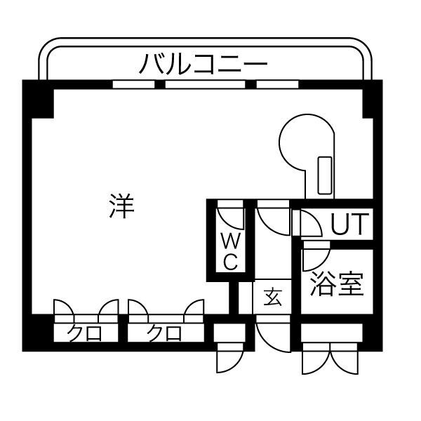 神戸市兵庫区塚本通(JR山陽本線兵庫)のマンション賃貸物件 間取画像