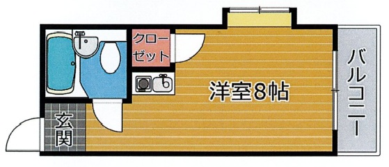 神戸市灘区上野通(阪急神戸線王子公園)のマンション賃貸物件 間取画像