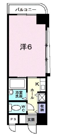 神戸市灘区岩屋北町(JR東海道本線(近畿)灘)のマンション賃貸物件 間取画像