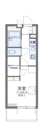 神戸市兵庫区須佐野通(JR山陽本線兵庫)のマンション賃貸物件 間取画像