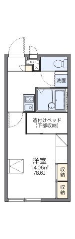 神戸市西区伊川谷町潤和(JR山陽本線明石)のアパート賃貸物件 間取画像