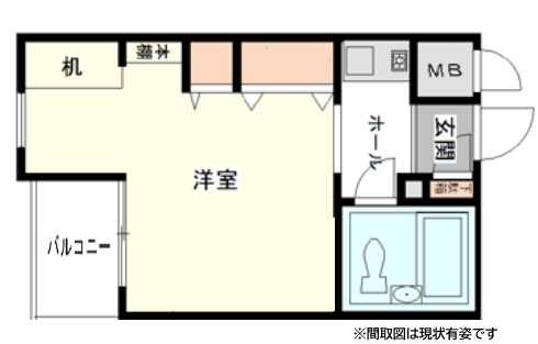神戸市東灘区森北町(JR東海道本線(近畿)甲南山手)のマンション賃貸物件 間取画像