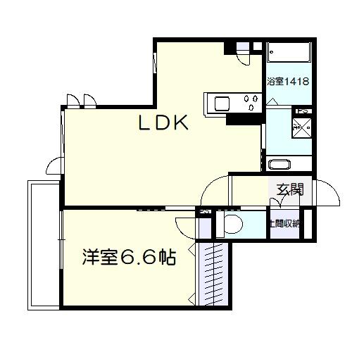 神戸市灘区大内通(JR東海道本線(近畿)摩耶)のマンション賃貸物件 間取画像