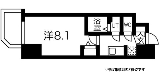 神戸市中央区中町通(JR東海道本線(近畿)神戸)のマンション賃貸物件 間取画像