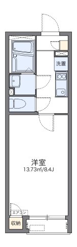 神戸市灘区赤坂通(阪急神戸線王子公園)のアパート賃貸物件 間取画像
