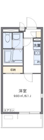 神戸市長田区駒ケ林町(神戸市営地下鉄海岸線駒ヶ林)のマンション賃貸物件 間取画像
