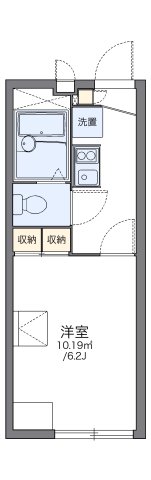 神戸市東灘区魚崎北町(阪神本線青木)のアパート賃貸物件 間取画像