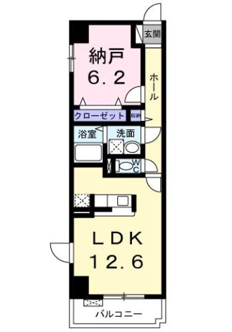 神戸市西区伊川谷町潤和(JR山陽本線明石)のマンション賃貸物件 間取画像
