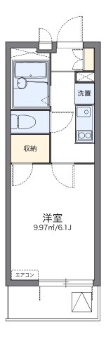 神戸市兵庫区駅南通(JR山陽本線兵庫)のマンション賃貸物件 間取画像