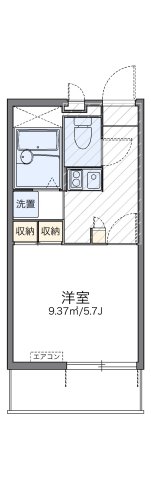 神戸市長田区水笠通(JR山陽本線新長田)のマンション賃貸物件 間取画像