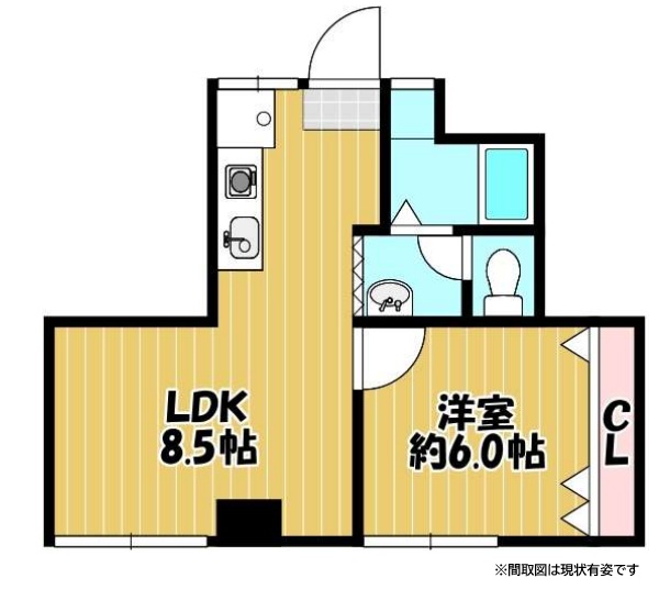 神戸市中央区旗塚通(阪急神戸線春日野道)のマンション賃貸物件 間取画像