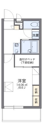 尼崎市武庫川町(阪神本線尼崎センタープール前)のマンション賃貸物件 間取画像