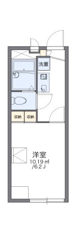 神戸市長田区大谷町(山陽電鉄線西代)のアパート賃貸物件 間取画像