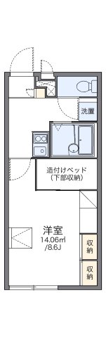 神戸市垂水区本多聞(JR山陽本線舞子)のアパート賃貸物件 間取画像