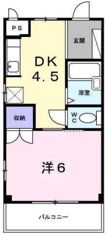 神戸市西区伊川谷町有瀬(JR山陽本線明石)のアパート賃貸物件 間取画像