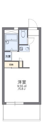 尼崎市金楽寺町(JR東海道本線(近畿)尼崎)のマンション賃貸物件 間取画像