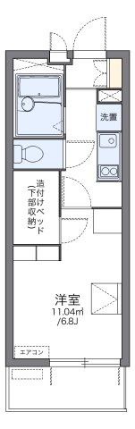 西宮市甲子園町(阪神本線甲子園)のマンション賃貸物件 間取画像