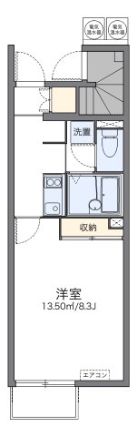 神戸市垂水区東垂水(山陽電鉄線滝の茶屋)のアパート賃貸物件 間取画像