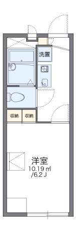 尼崎市西長洲町(阪神本線尼崎)のアパート賃貸物件 間取画像