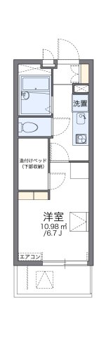 神戸市兵庫区須佐野通(JR山陽本線兵庫)のマンション賃貸物件 間取画像