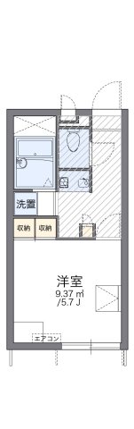 西宮市青木町(JR東海道本線(近畿)西宮)のアパート賃貸物件 間取画像