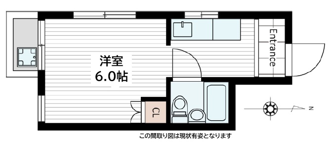 神戸市中央区山本通(JR東海道本線(近畿)三ノ宮)のマンション賃貸物件 間取画像