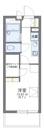 尼崎市南塚口町(阪急神戸線塚口)のマンション賃貸物件 間取画像