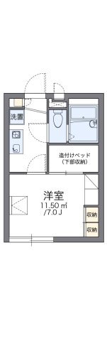 神戸市垂水区歌敷山(JR山陽本線舞子)のアパート賃貸物件 間取画像