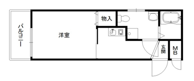 神戸市灘区稗原町(JR東海道本線(近畿)六甲道)のマンション賃貸物件 間取画像