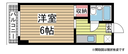 神戸市中央区下山手通(JR東海道本線(近畿)元町)のマンション賃貸物件 間取画像