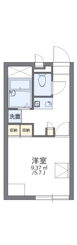尼崎市口田中(JR福知山線塚口)のアパート賃貸物件 間取画像
