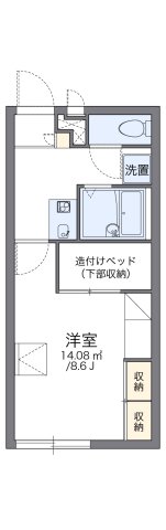 尼崎市東難波町(阪神本線尼崎)のアパート賃貸物件 間取画像