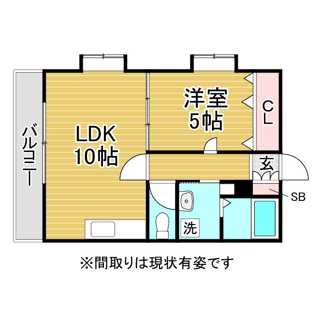 神戸市灘区篠原南町(阪急神戸線六甲)のマンション賃貸物件 間取画像