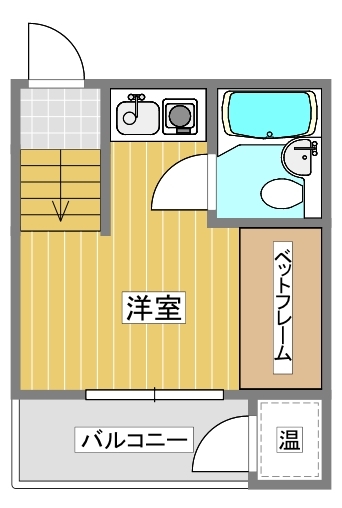 神戸市灘区寺口町(阪急神戸線六甲)のマンション賃貸物件 間取画像