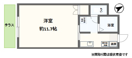 神戸市灘区福住通(阪急神戸線王子公園)のマンション賃貸物件 間取画像