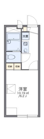 神戸市長田区六番町(神戸市営地下鉄線上沢)のアパート賃貸物件 間取画像