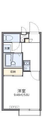 神戸市須磨区一ノ谷町(山陽電鉄線須磨浦公園)のアパート賃貸物件 間取画像