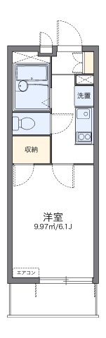 尼崎市久々知(JR福知山線塚口)のマンション賃貸物件 間取画像