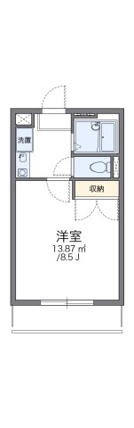 神戸市西区北別府(神戸市営地下鉄線伊川谷)のマンション賃貸物件 間取画像