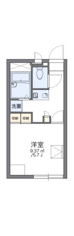 明石市茶園場町(JR山陽本線明石)のアパート賃貸物件 間取画像