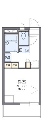 尼崎市大島(阪神本線武庫川)のマンション賃貸物件 間取画像