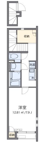神戸市垂水区乙木(山陽電鉄線滝の茶屋)のアパート賃貸物件 間取画像