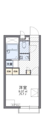 神戸市長田区六番町(神戸市営地下鉄線上沢)のアパート賃貸物件 間取画像