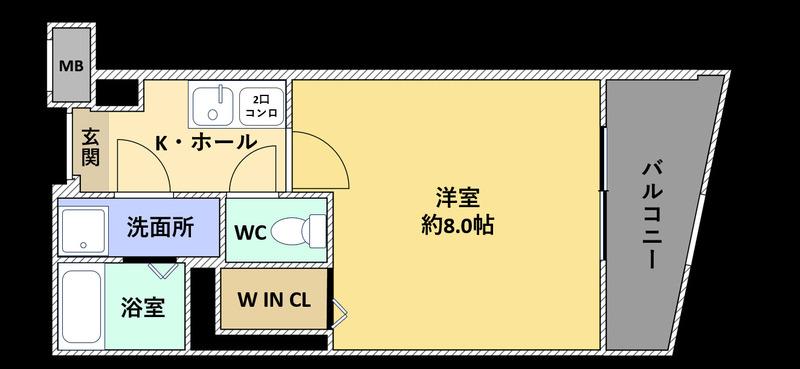 神戸市垂水区平磯(JR山陽本線垂水)のマンション賃貸物件 間取画像