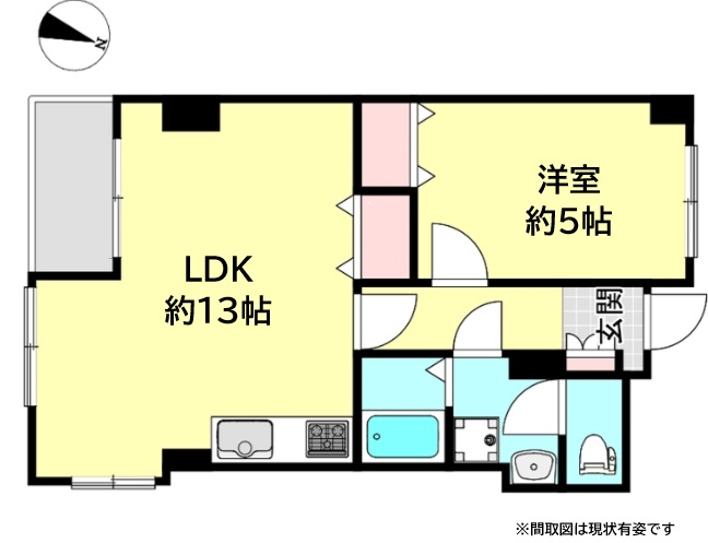 神戸市東灘区住吉東町(JR東海道本線(近畿)住吉)のマンション賃貸物件 間取画像