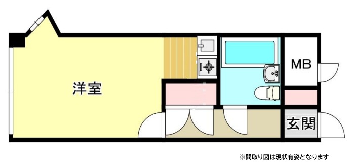 神戸市兵庫区川崎町(JR山陽本線兵庫)のマンション賃貸物件 間取画像