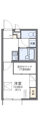 神戸市中央区野崎通(JR東海道本線(近畿)灘)のアパート賃貸物件 間取画像