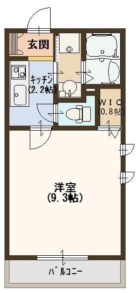 尼崎市御園(JR福知山線塚口)のアパート賃貸物件 間取画像