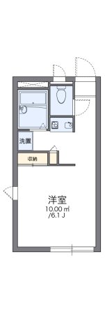 神戸市須磨区多井畑(神戸市営地下鉄線名谷)のアパート賃貸物件 間取画像