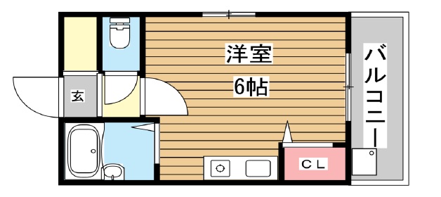 神戸市中央区中山手通(JR東海道本線(近畿)三ノ宮)のマンション賃貸物件 間取画像